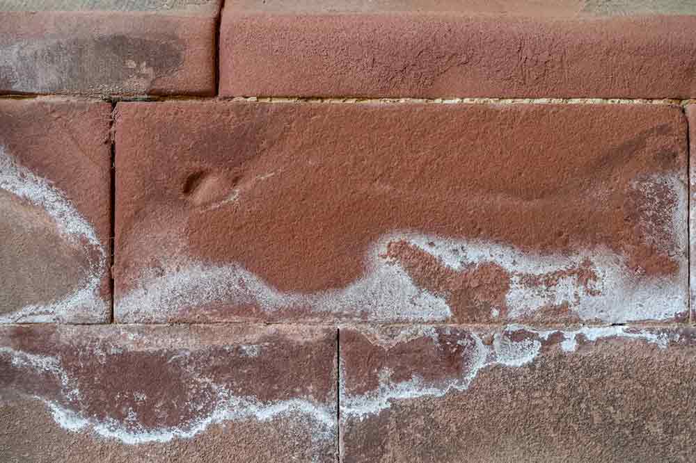 Ist Salpeter am Mauerwerk gefährlich? Ratgeber Salzausblühungen